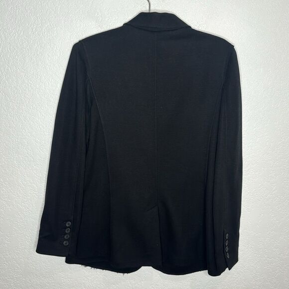 NWT ATM Black Relaxed Blazer Size 4 - Picture 8 of 14